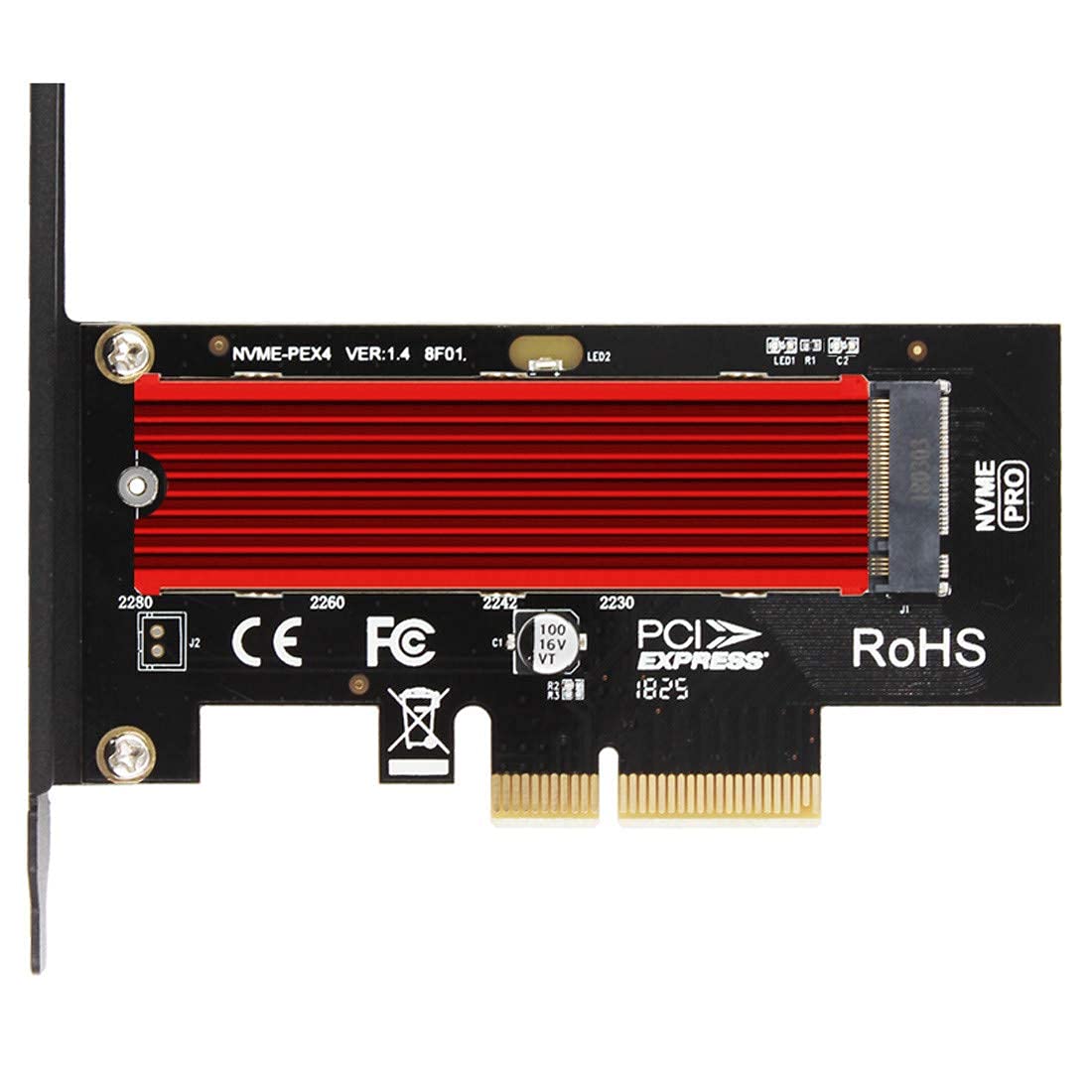 Amazon.co.jp: JEYI SK4 Pro M.2 NVMe SSD NGFF - PCIE X4 アダプター